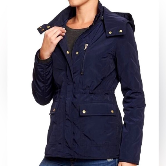 Old Navy Into the Deep Quilted Coat - Picture 1 of 11